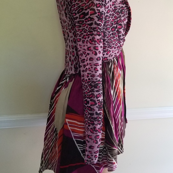 Low Cut Peplum Dress or Blouse - Picture 4 of 5